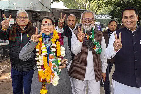 Delhi polls: Congress's Krishna Tirath files nomination