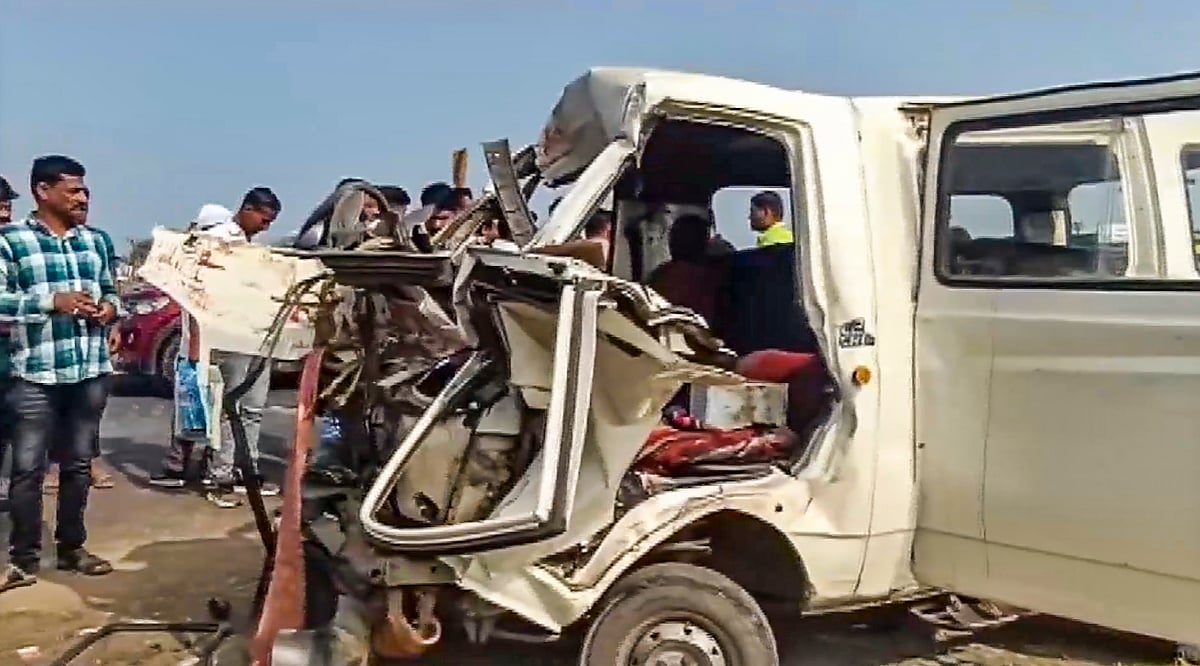 The collision took place around 4 am on National Highway-44.  - PTI; Representative image