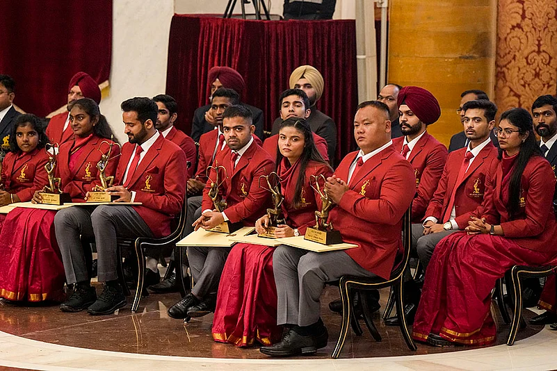 National Sports and Adventure Awards 2024 function at the Rashtrapati Bhavan: Awardees