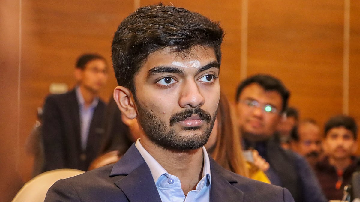 PTI : World Chess Champion D Gukesh.