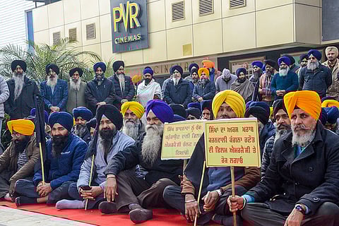 SGPC protest against 'Emergency' film in Punjab