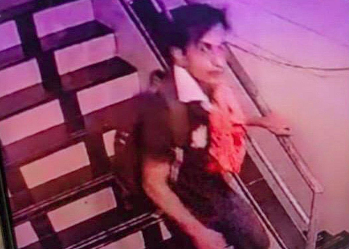 PTI : CCTV footage reveals face of alleged attacker at actor Saif Ali Khan's residence.