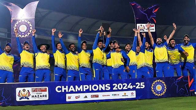 Vijay Hazare Trophy 2024-25: Karnataka Clinch 5th Title With 36-Run Victory Over Vidarbha