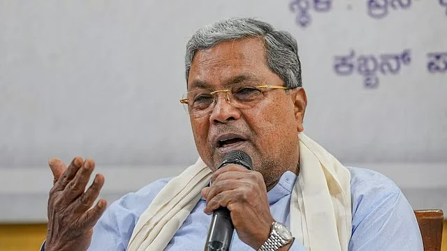 Karnataka CM Siddaramaiah