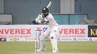 Photo: X | TheRealPCB : Pakistan Vs South Africa Live Cricket Score, 1st Test Day 1: Mohammad Rizwan in action during the first Test between Pakistan and West Indies.