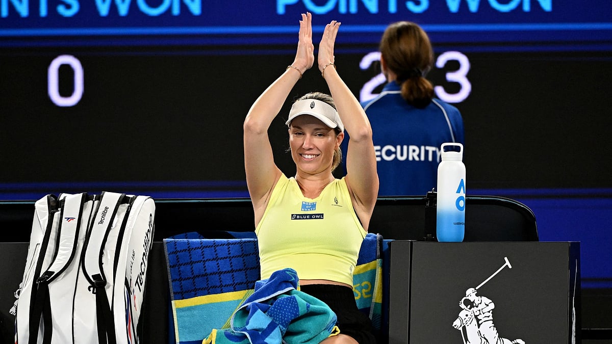 Danielle Collins at Australian Open.