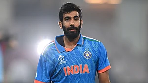 Photo: File : Indian pacer Jasprit Bumrah.