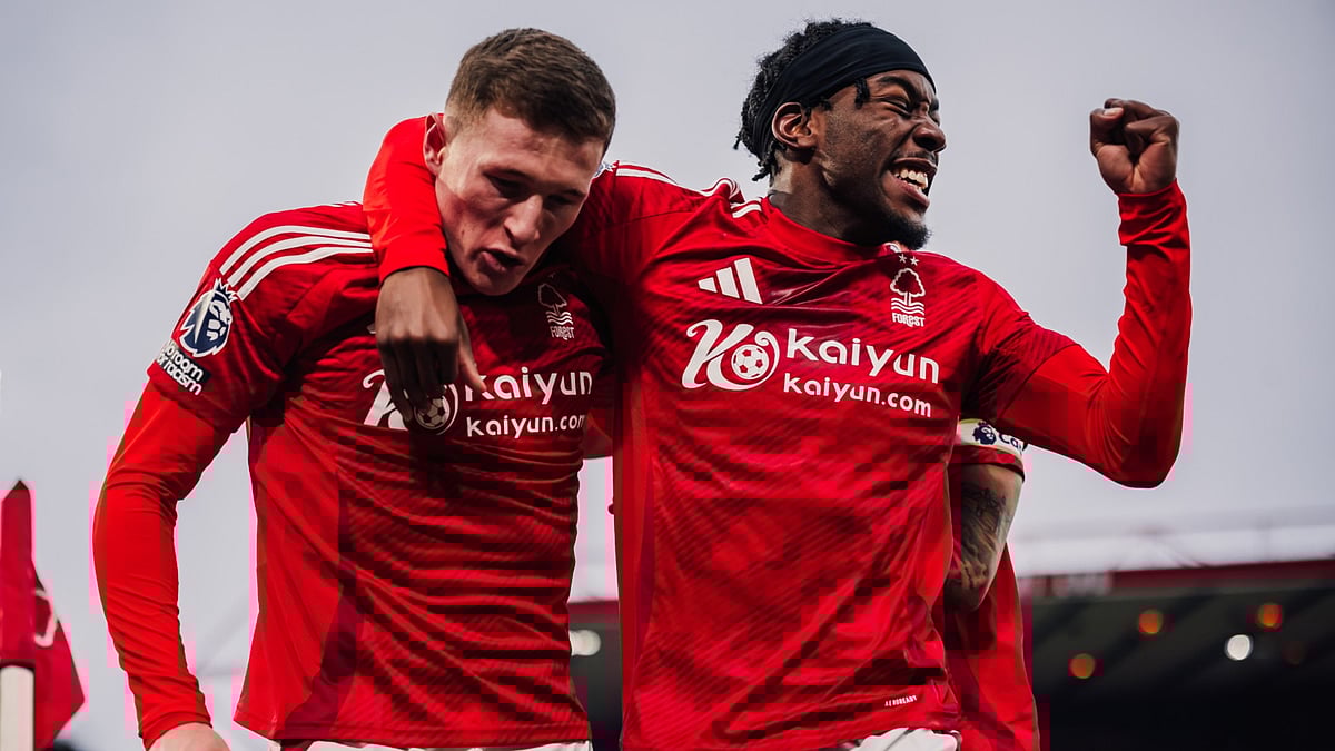 Elliot Anderson and Anthony Elanga