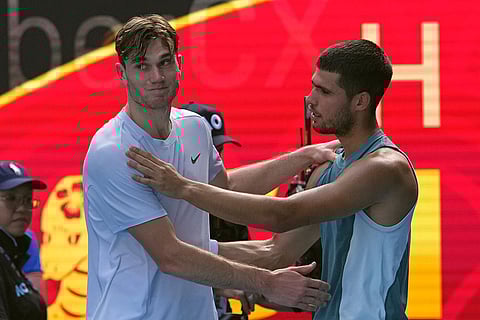Australian Open Tennis: Jack Draper vs Carlos Alcaraz