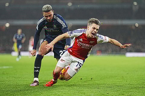 English Premier League Soccer Match: Aston Villa vs Arsenal