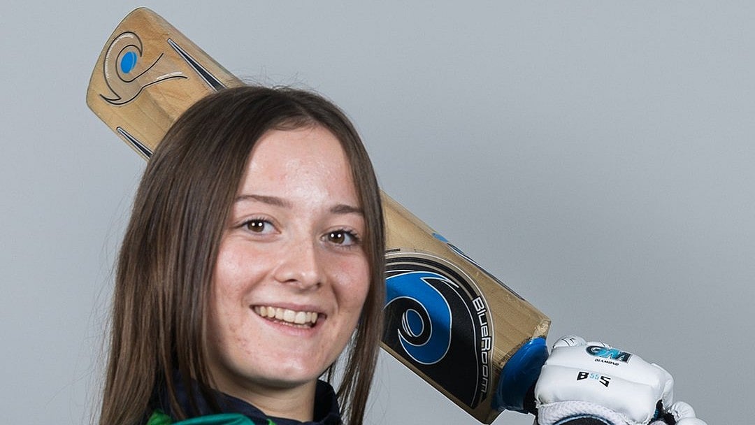 Photo: X | T20 World Cup : Ireland women's batter Alice Walsh.