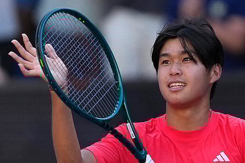 Australian Open 2025: Learner Tien celebrates after defeating Corentin Moutet