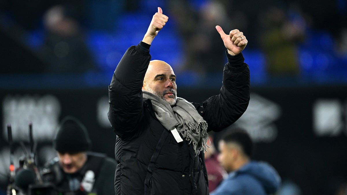 Pep Guardiola following Manchester City's 6-0 win over Ipswich Town - null