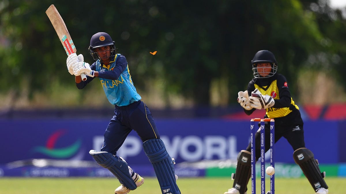 ICC : Sri Lanka bowled out Malaysia for 23 in the second innings of their Group A fixture in the ICC U-19 Women's WC 2025.