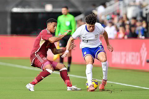 International Friendly Soccer Game: Venezuela vs USA
