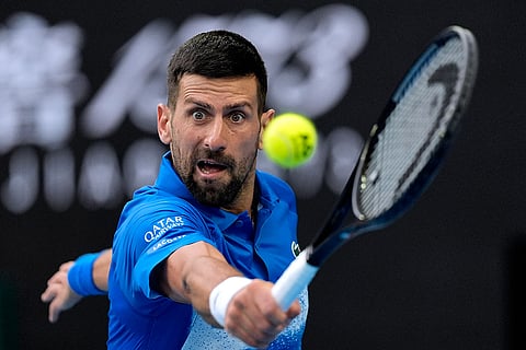 Australian Open Tennis: Jiri Lehecka vs Novak Djokovic