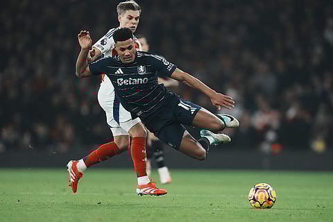 Britain Soccer Premier League: Arsenal vs Aston Villa