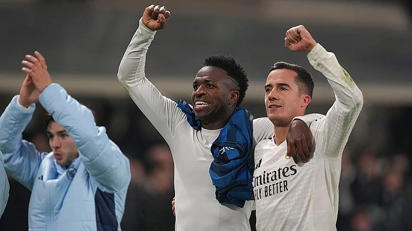 UEFA Champions League soccer Atalanta vs Real Madrid football match pics