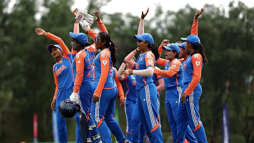 Photo: X | T20 World Cup : India women's under-19 national cricket team.
