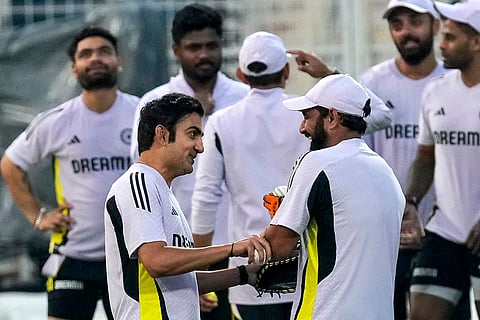 IND vs ENG T20 Series: Mohammed Shami with Gautam Gambhir