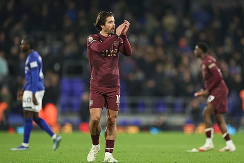 EPL 2024-25: Jack Grealish celebrate at the end of the match