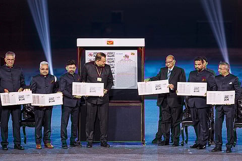 Wankhede Stadium At 50: MCA officials launch a postal stamp