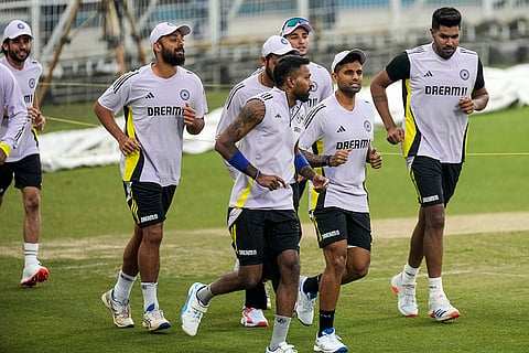IND vs ENG T20 Series: Surya Kumar Yadav, Hardik Pandya and others during practice session