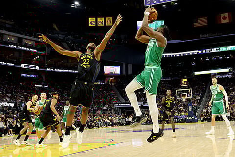NBA Basketball: Boston Celtics vs Golden State Warriors