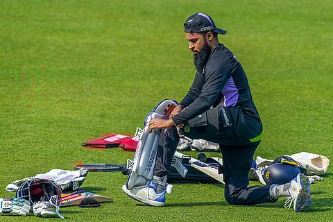 IND vs ENG 1st T20: England's Adil Rashid during training session
