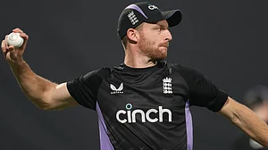 Jos Buttler in action.