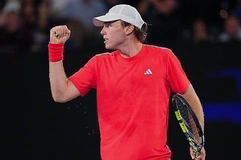 Australian Open 2025: Alex Michelsen during his fourth round match against Alex de Minaur