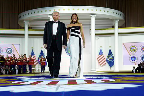 Donald Trump and Melania Trump