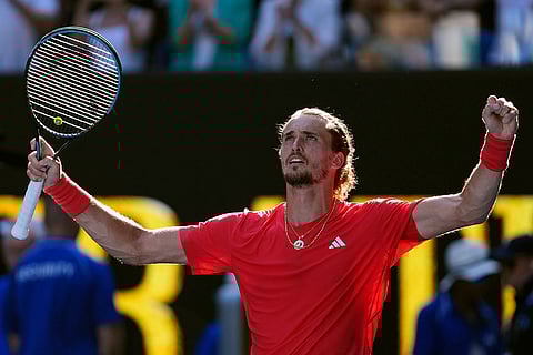 Australian Open 2025: Alexander Zverev celebrates after defeating Tommy Paul