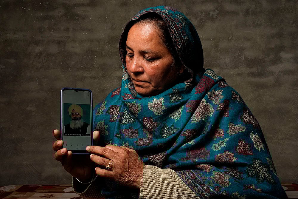 Farmers protest at Shambhu Border photo2