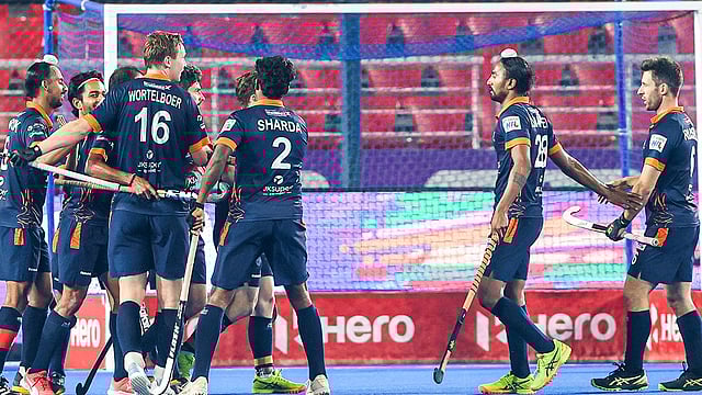UP Rudras 2-0 Team Gonasika, Hockey India League - Match Report