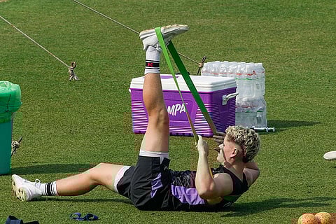 IND vs ENG: England practice