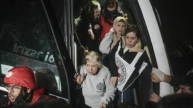 Photo- AP/File : Gaza Ceasefire: First 3 Israeli Hostages released Reunite With Their Mothers In Israel