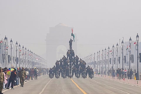 R-Day parade 2025 rehearsal
