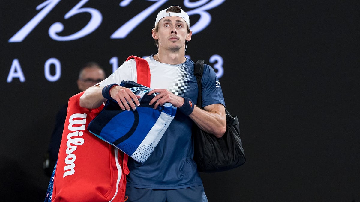 De Minaur was helpless in stopping Sinner on Wednesday