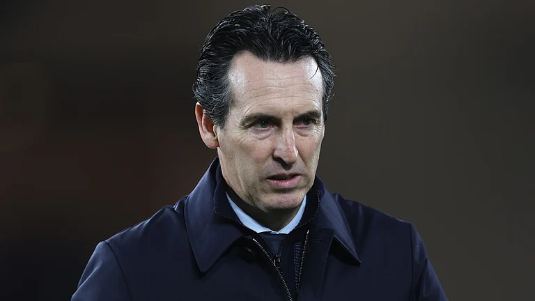 Aston Villa boss Unai Emery. - null