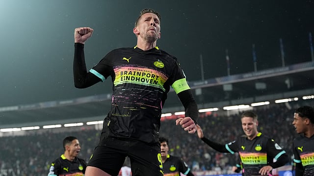 Red Star Belgrade 2-3 PSV, UCL: Luuk de Jong Scores Two As Dutch Side Clinch Nervy Win