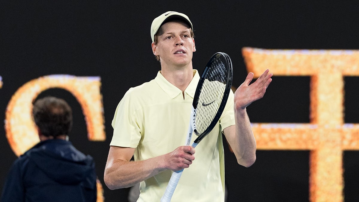 Jannik Sinner at the Australian Open