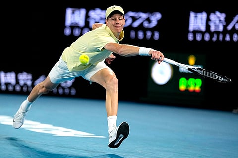 Australian Open: Alex de Minaur vs Jannik Sinner