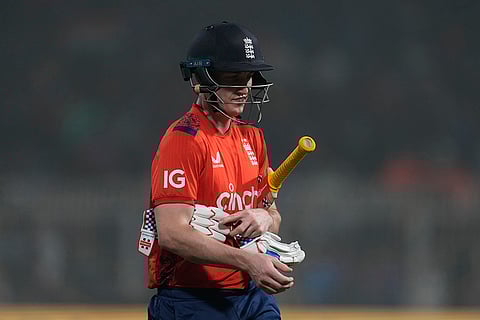 IND vs ENG 1st T20: England's Harry Brook walks off the field