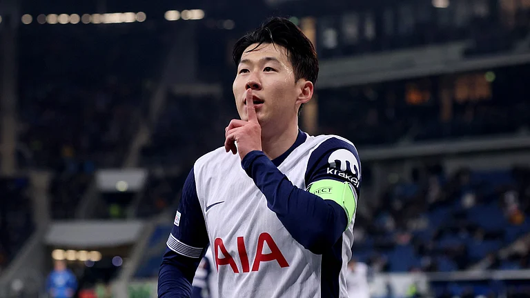 Tottenham captain Son Heung-min - null