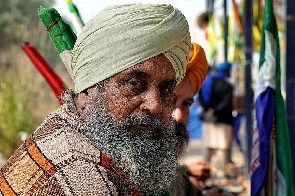 Farmers Protest - Senior Citizens Elderly Farmers- 