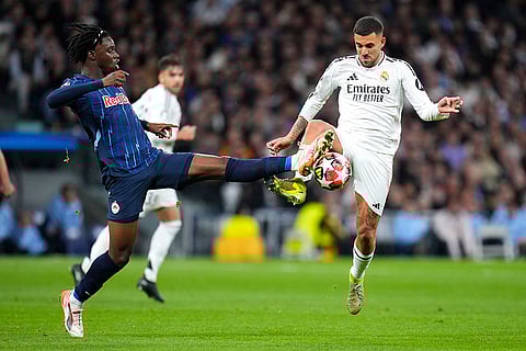 Soccer Champions League: Real Madrid vs FC Salzburg