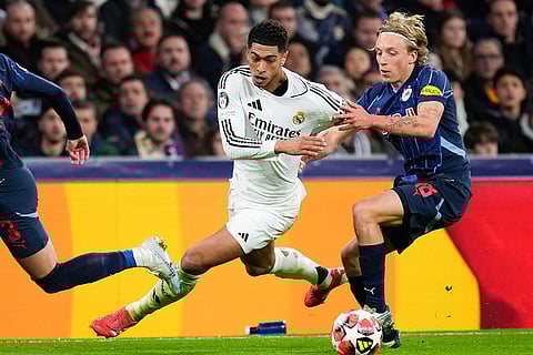 Spain Soccer Champions League: Real Madrid vs FC Salzburg