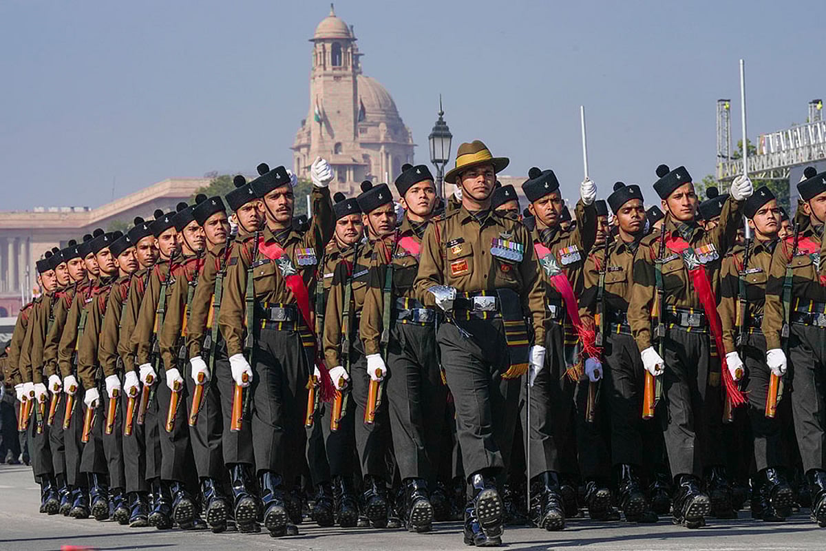 Republic Day Parade 2025 rehearsal
