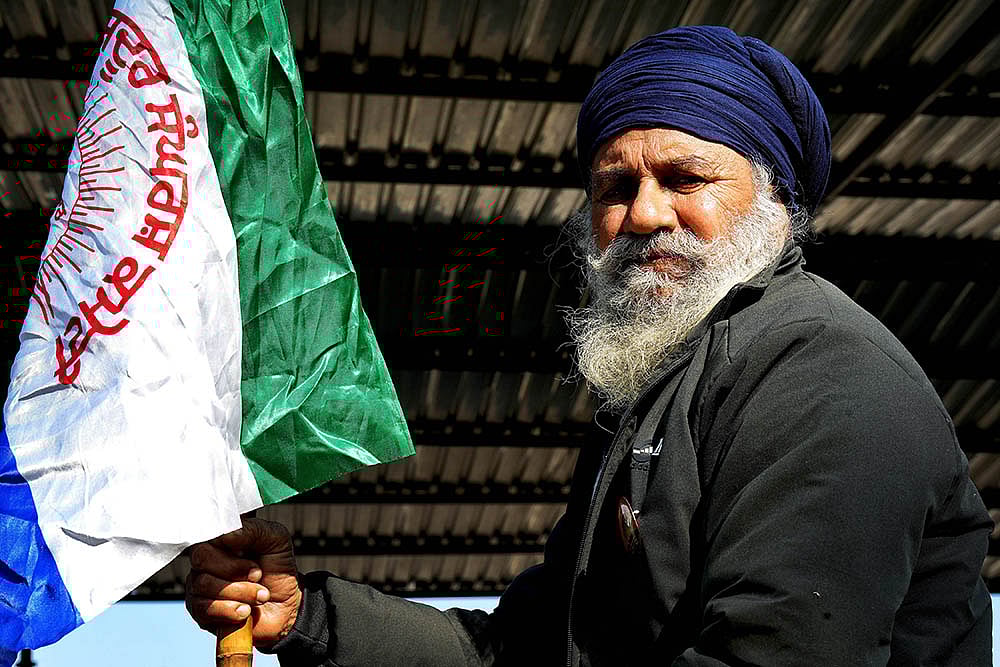 Farmers Protest - Senior Citizens Elderly Farmers- 